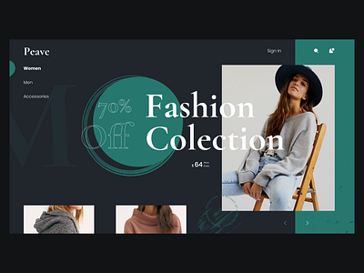 Fachion Peave UI checkout clothes design ecommerce fashion icon illustration inspiration shopping typography ui ux vector