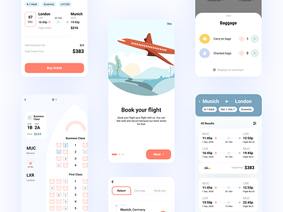 Flight App UI