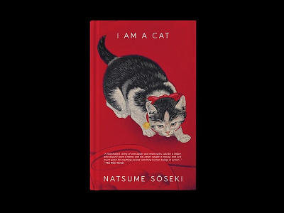 I Am A Cat - Natsume Soseki book cat design graphic jacket japan japanese literature natsume soseki