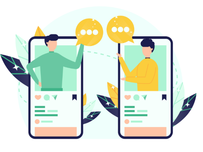 Chatting by Anak desa on Dribbble