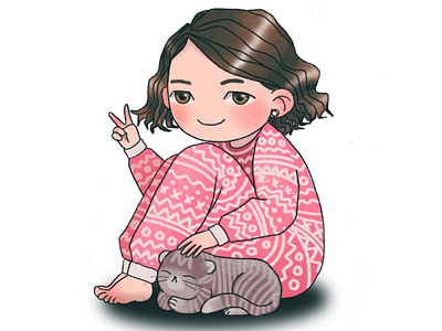 just chill cat pyjamas