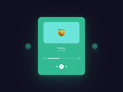 UI design for Music player