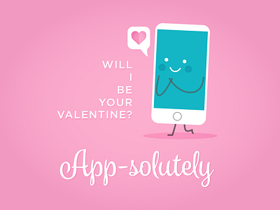 Tech Valentines app files love nerd pick up line smart phone valentine