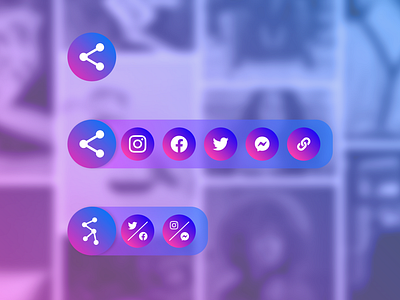 Social icons | Share icons