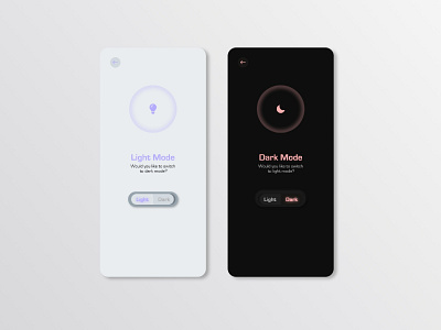 Dark mode | Light mode | Switch blue and white button dark dark mode dark theme dark ui light light mode switch switch button