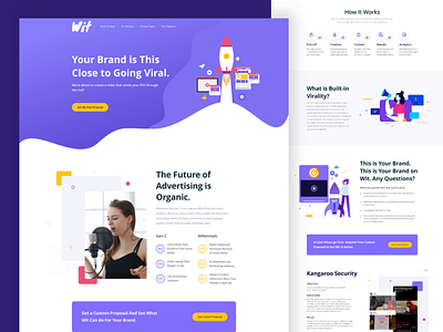 Brand Landing Page