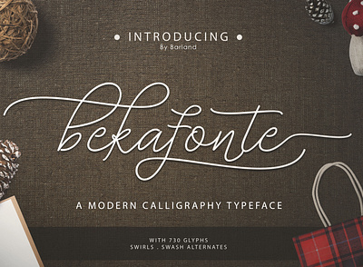 Font Bekafonte Typeface wedding