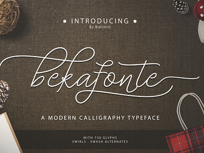 Font Bekafonte Typeface