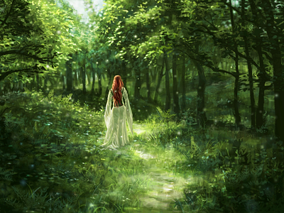 Forest girl