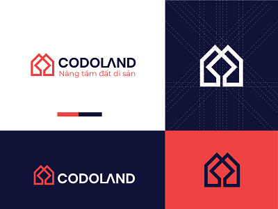 Codoland | hgtr.dung art branding design flat illustration illustrator logo minimal symbol vector