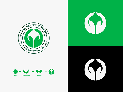 YCP - Volunteer Club in Vietnam art branding design flat illustration illustrator logo minimal symbol vector