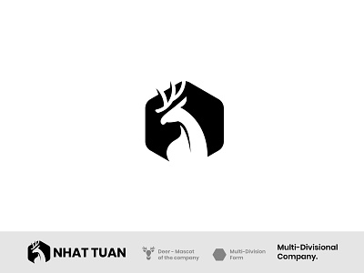Nhat Tuan | Multi-Division Company art branding design flat illustration illustrator logo mascot minimal symbol vector