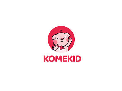 KOMEKID | Kid Store art branding color palette design illustration illustrator logo mascot typography vector