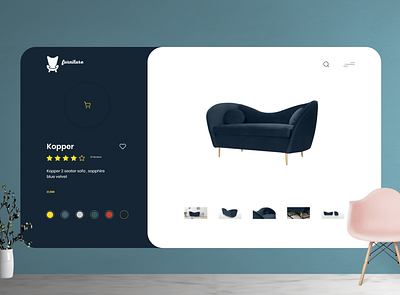 product page design ui web