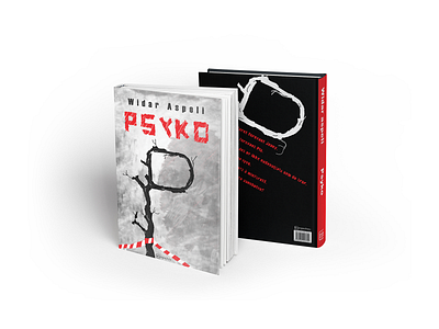 Book cover redesign for Psyko by Widar Aspeli book cover cover design graphic design illustration