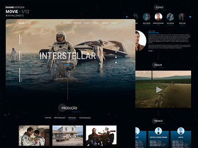 Interstellar - UI Design