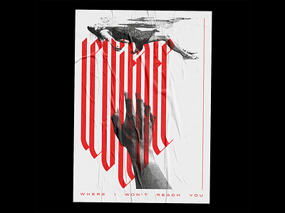 "Levitate" Poster blackletter design fade graphic design grunge halftone illustration illustrator poster poster art poster design print print design typography vector