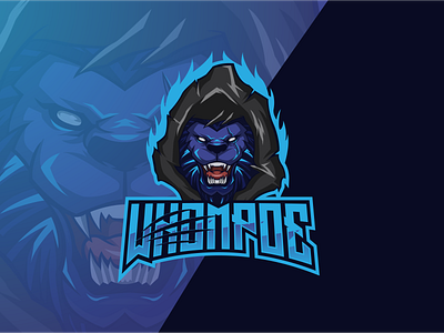 lion reaper esport logo design esport esport logo head logo illustration lion lion head lion logo logo logo design mascot logo reaper tiger vector