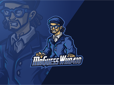 mrguesswho esport logo cartoon logo design esport esport logo logo logo design mascot logo vector