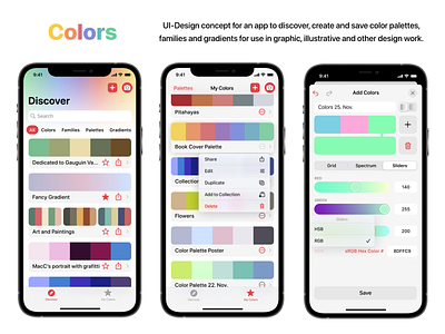 Colors App for iPhone