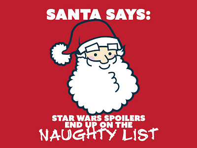 Santa Says christmas naughty list santa spoiler star wars xmas