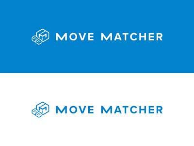 Move Matcher Logo branding design logo design logo designer logotype movers moving vector
