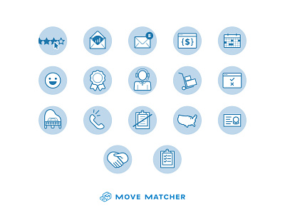 Moving Icons icon set iconography icons illustration mover moving vector