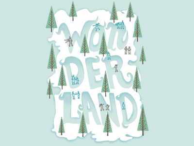 Wonderland december holidays ice january mint november pine skating snow winter wonderland
