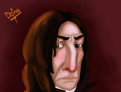 prof snape illustration