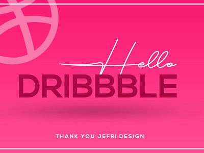 Hello Dribbble