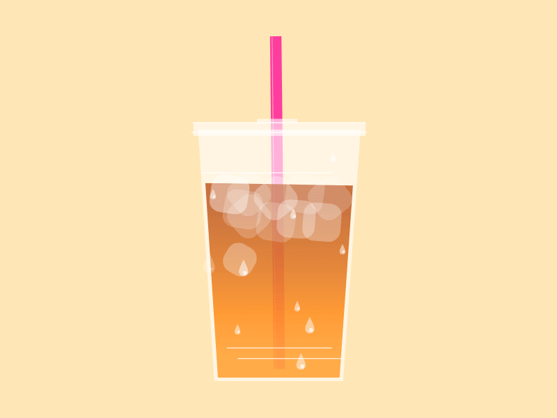 Refreshing Iced Tea by Lisa Harris on Dribbble