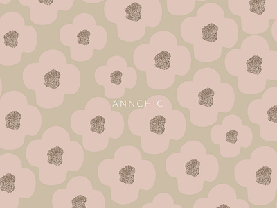 Romantic Daisy chic seamless pattern