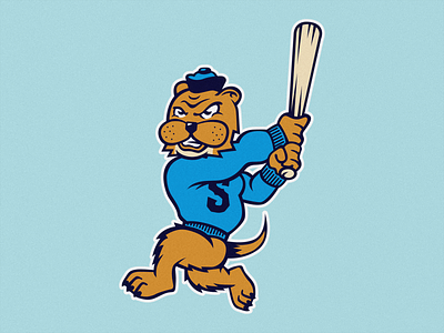 The Southie Sea Otters baseball branding branding design design flat graphic design illustration illustrator otter sea otter southie