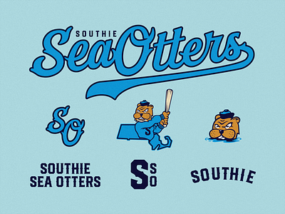 Southie Sea Otter Secondary Logos