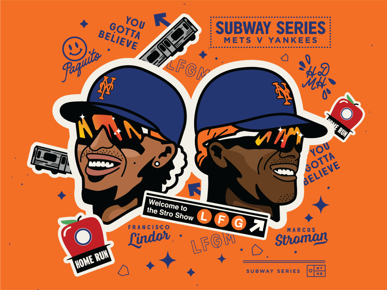 Subway Series by Nick Barbaria on Dribbble
