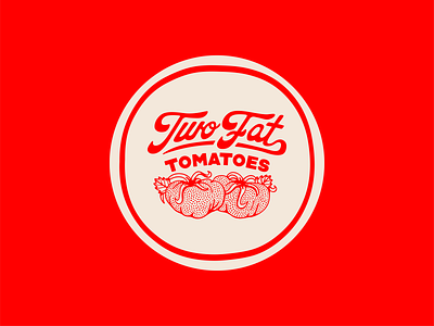 Two Fat Tomatoes branding design flat graphic design identity illustration illustrator italian restaurant