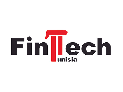 Fintech Tunisia design logo