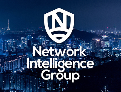 Unused Logo for Network Intelligence Group branding design flat graphicdesign icon identity logo typography vector