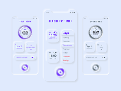 Teacher's Timer App Concept