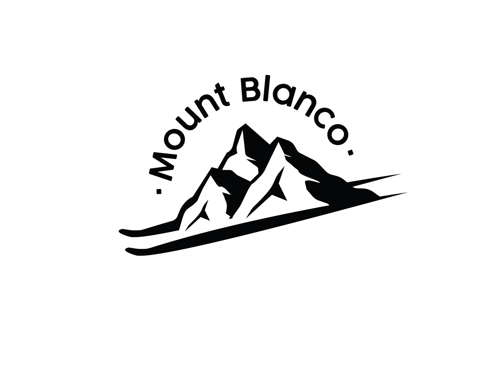 Logo Design | Mount Blanco by Precious Omovoiye on Dribbble