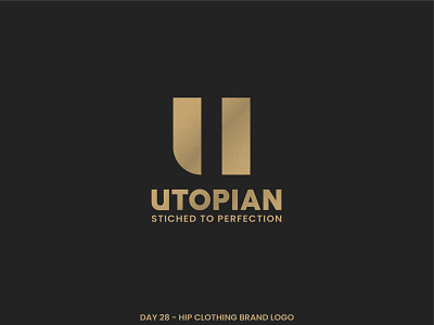 Logo Design | Utopian adobe adobe illustrator art daily dailylogochallenge design designs fashion fashion brand fashion design illustration logo minimal minimalist logo minimalistic modern modern design modern logo trend utopianfashion