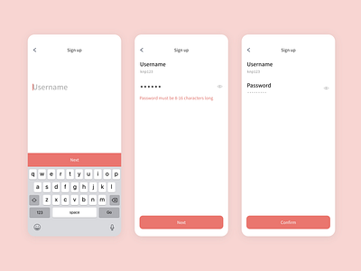 Daily UI #001 / Sign Up