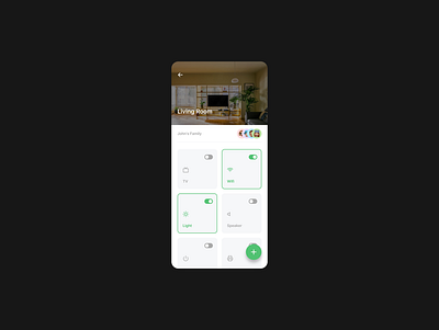 Daily UI #021 / Home Monitoring Dashboard app dailyui design home iot smarthome ui ux