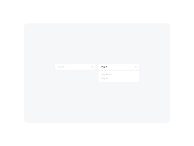 Daily UI #022 / Search component dailyui design search ui ux