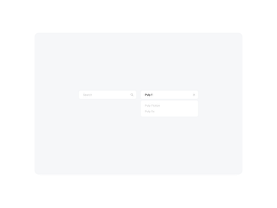 Daily UI #022 / Search