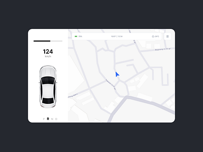 Daily UI #034 / Car Interface