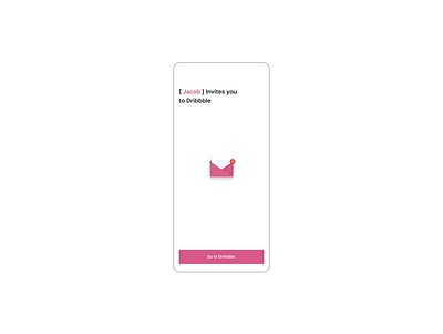 Daily UI #040 / Dribbble Invites app dailyui design dribbble invites ui ux