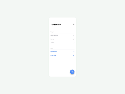 Daily UI #042 / ToDo List app dailyui design list todo ui ux