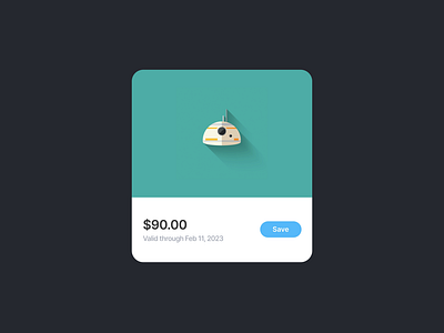 Daily UI #061 / Redeem Coupon