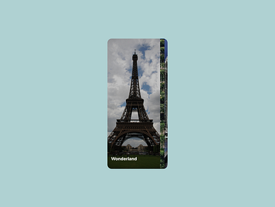 Daily UI #072 / Image Slider app component dailyui design image slider ui ux